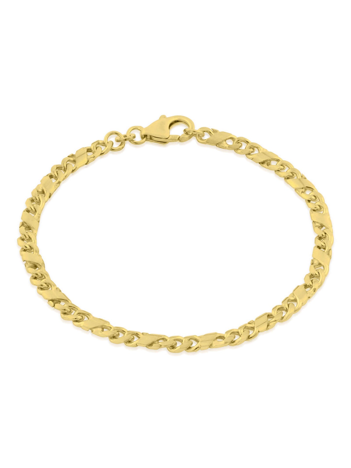 Armband Dollarkette PRESTIGE Original 8k Gold-0
