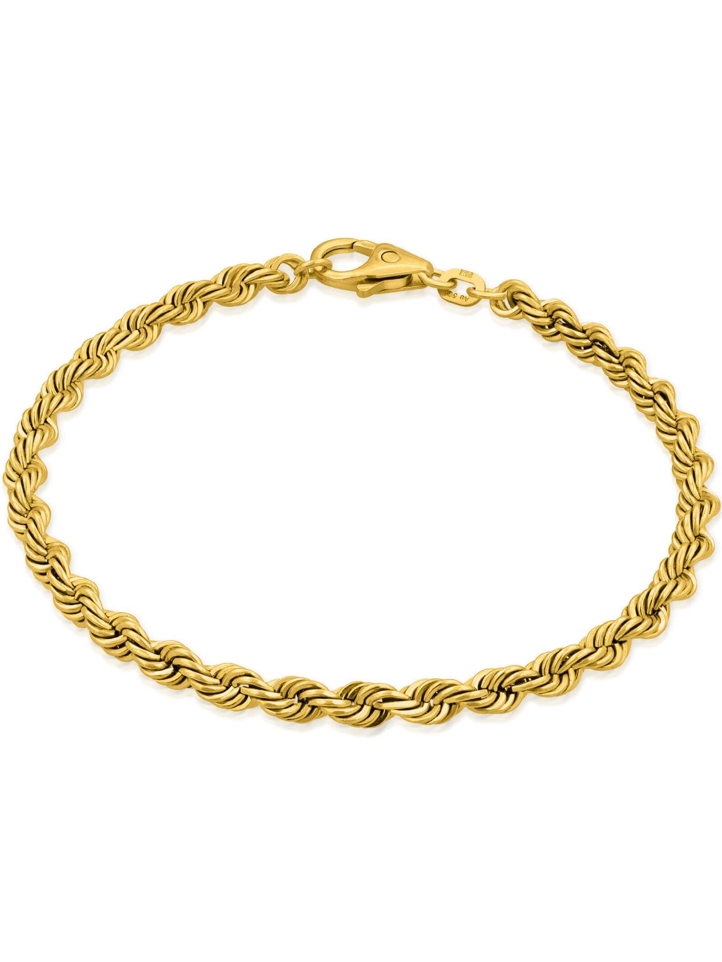 Armband Kordelkette SWIRL 14k Echtgold-0