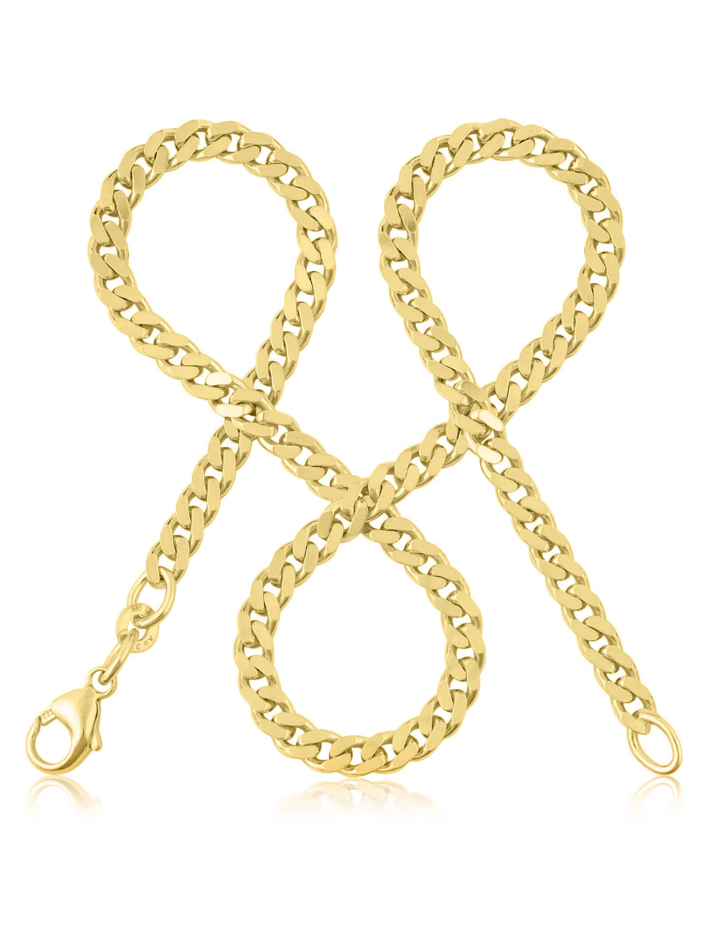 Panzerkette TIMELESS Massiv 8k Gold-0
