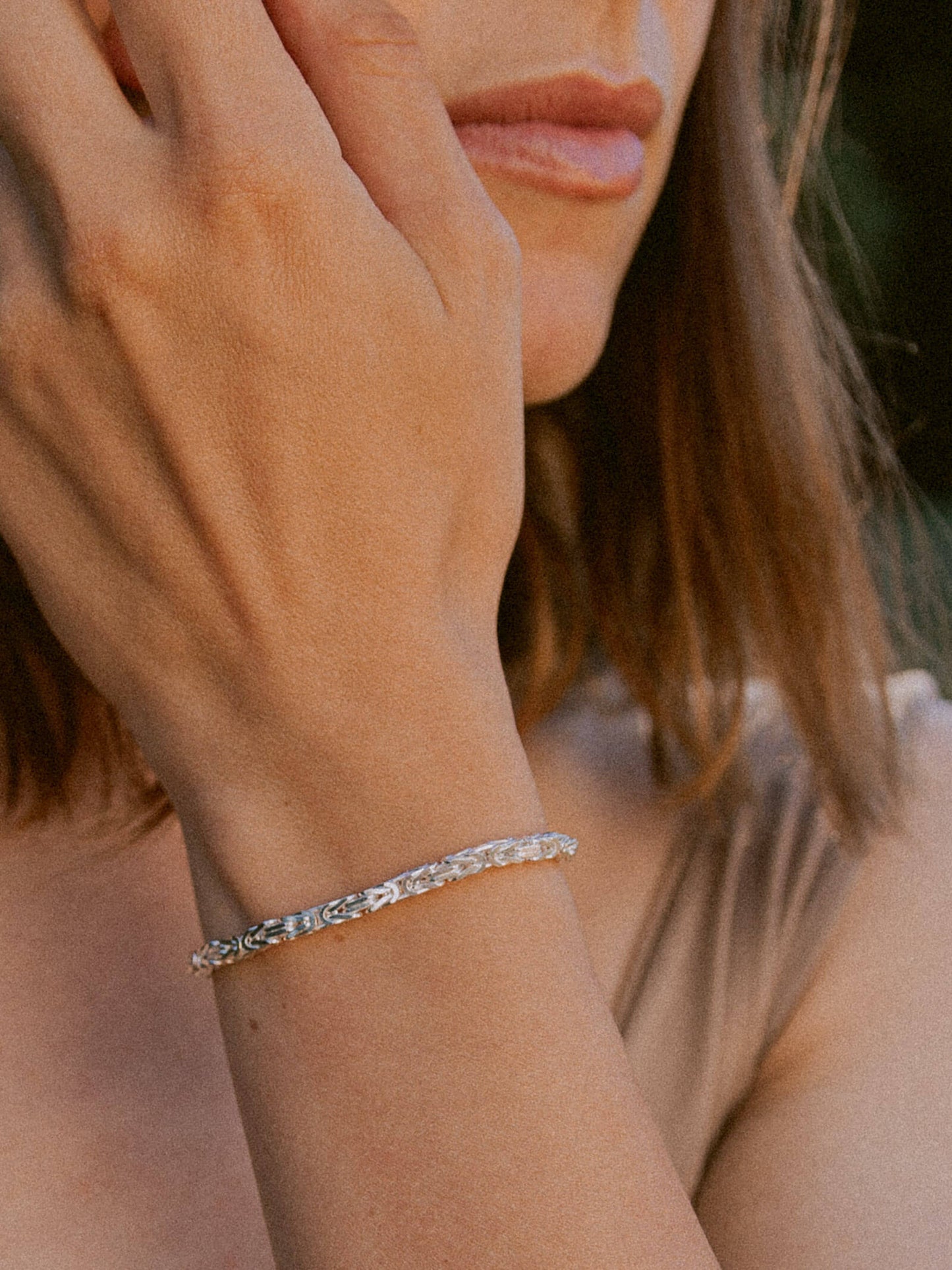 Armband Königskette ROYAL Klassisch Silber-3