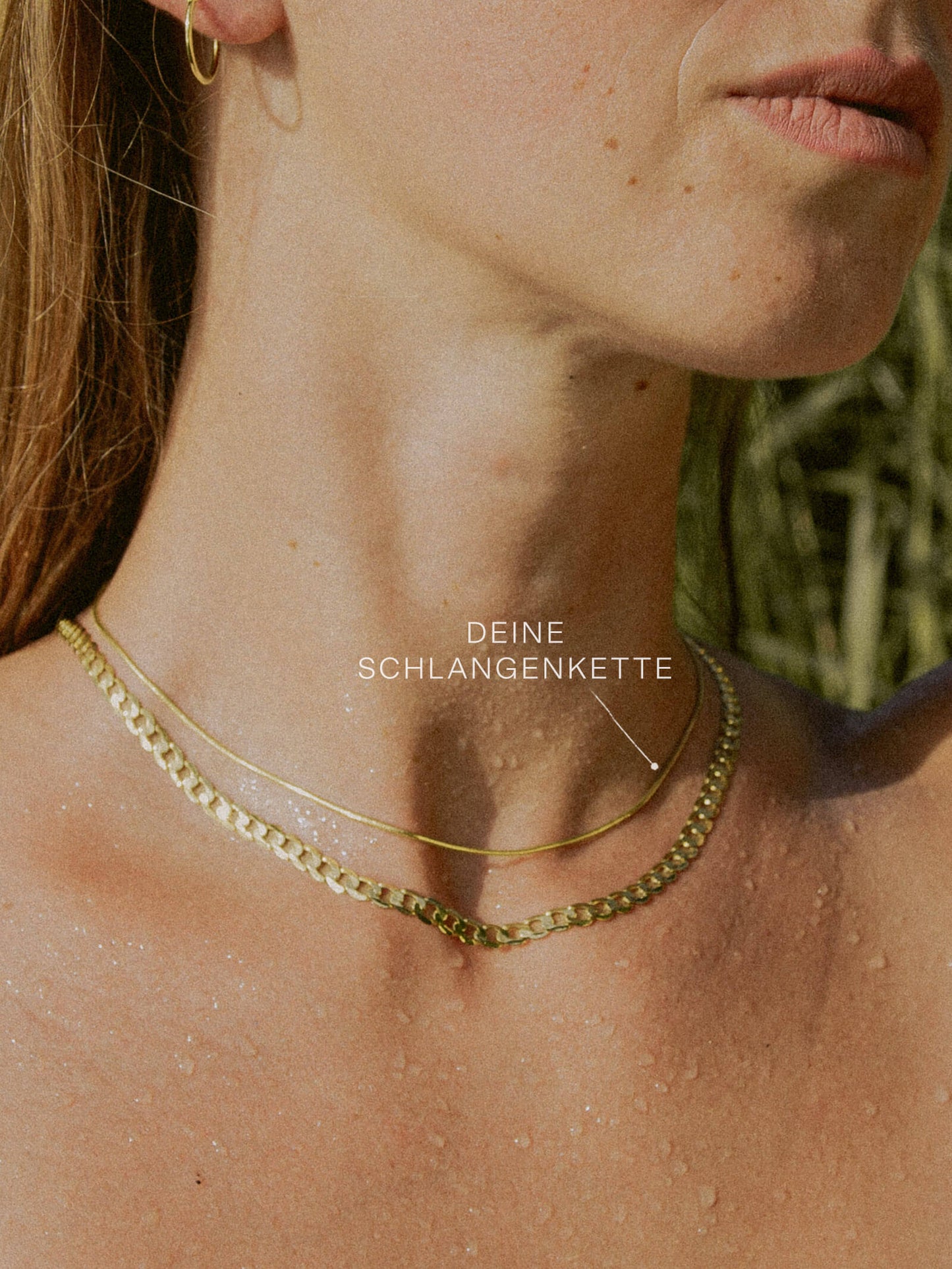 Schlangenkette ETERNITY Zierlich 8k Gold-1