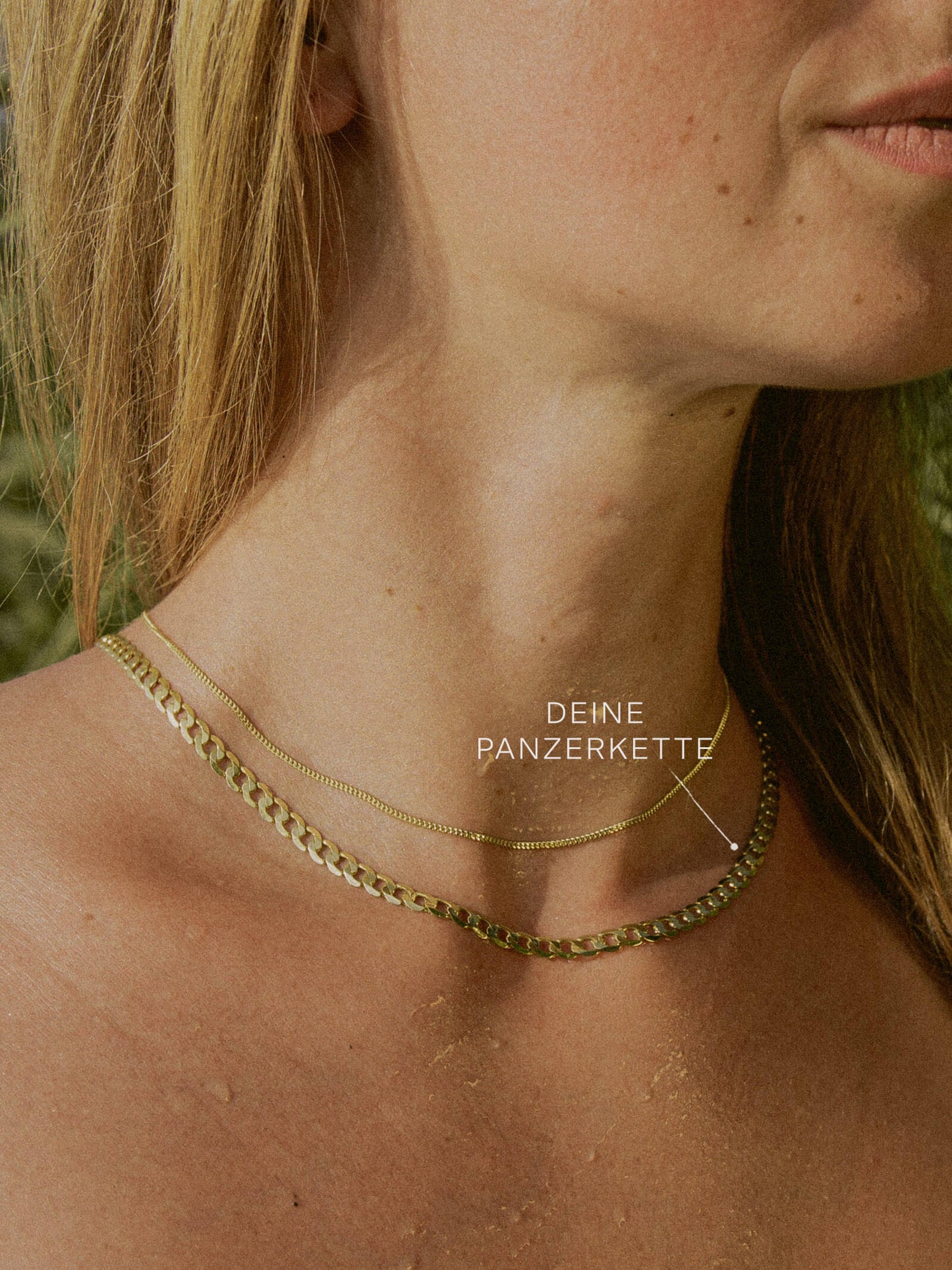 Panzerkette TIMELESS Monumental 8k Gold-2