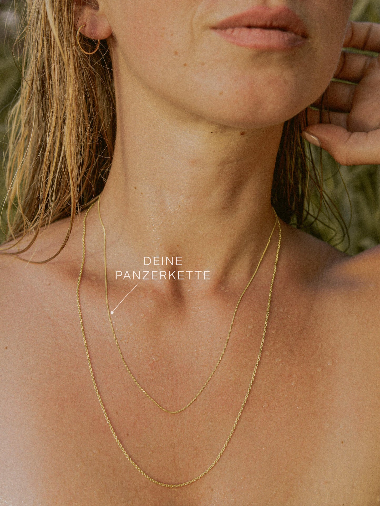 Panzerkette TIMELESS Hauchzart 8k Gold-2
