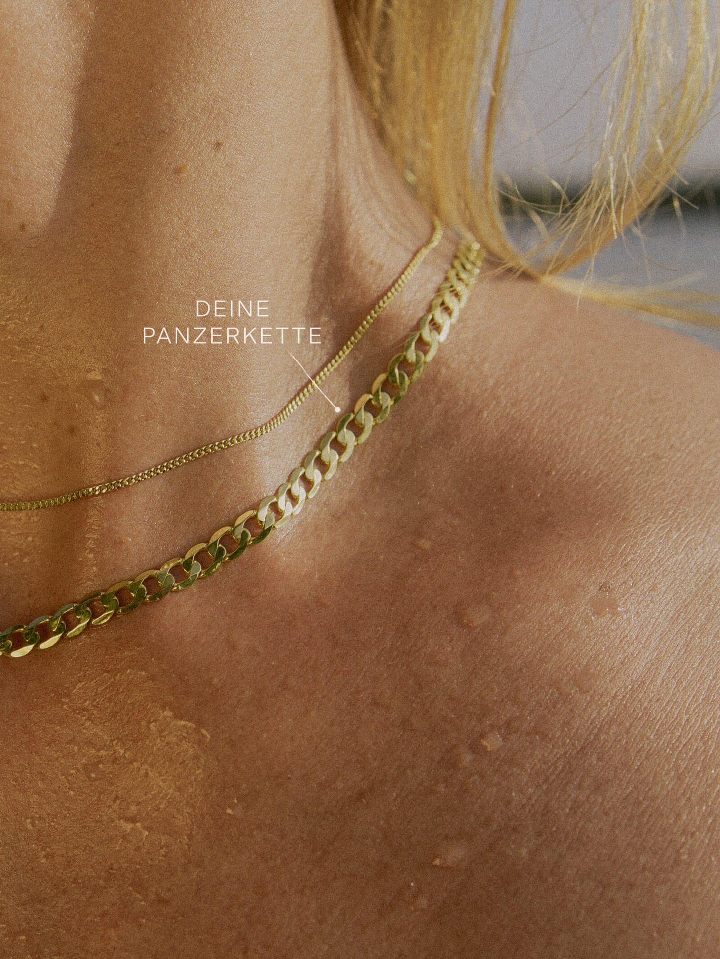 Panzerkette TIMELESS Monumental 8k Gold-4