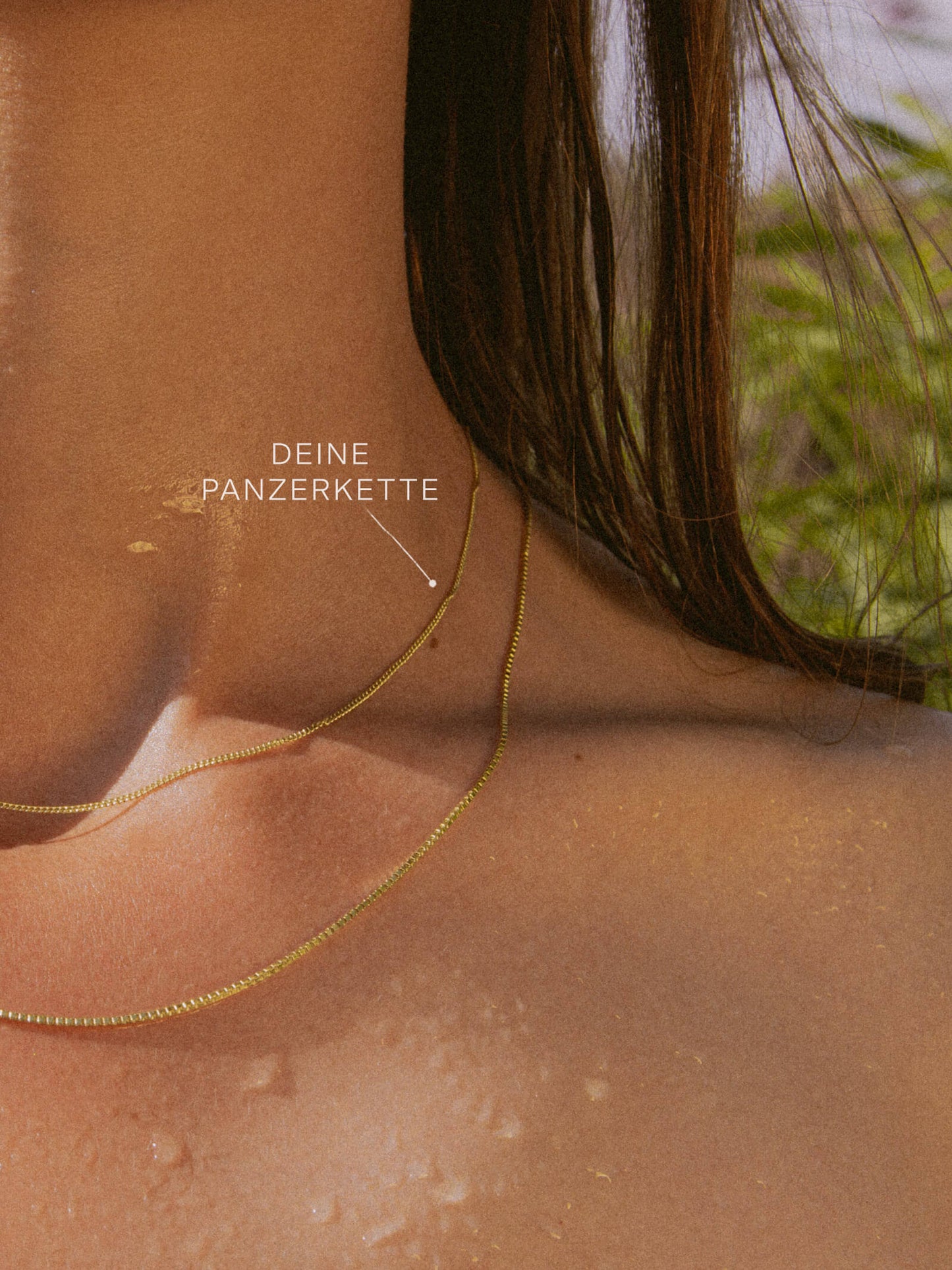 Panzerkette TIMELESS Zierlich 8k Gold-4