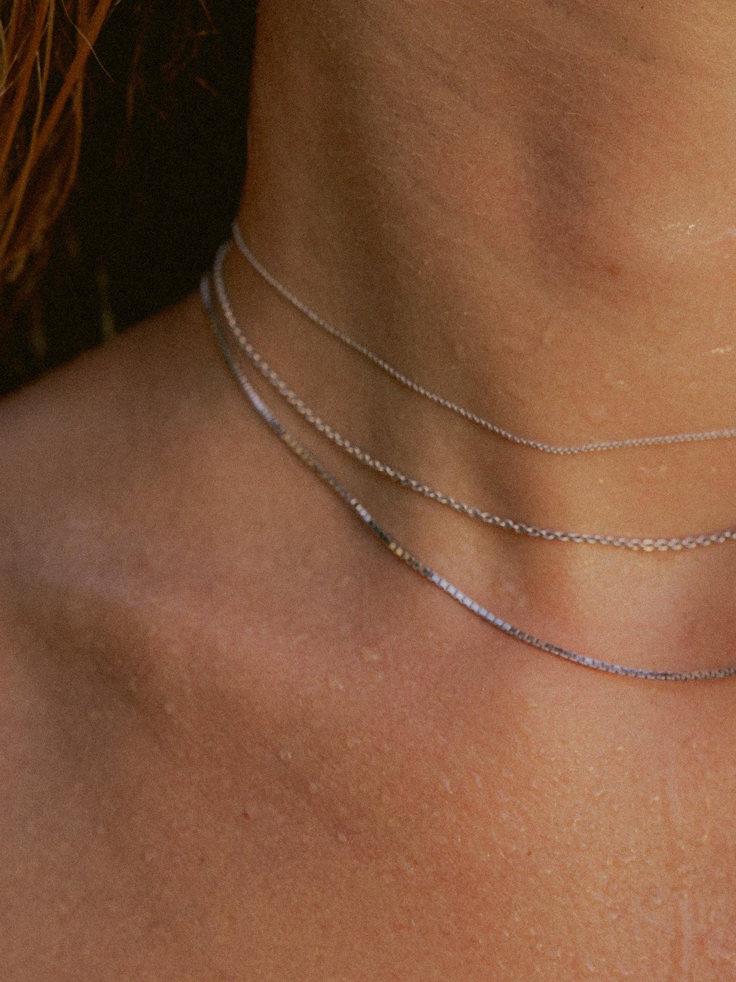 Ankerkette DELICATE Filigran 14k Weißgold-1