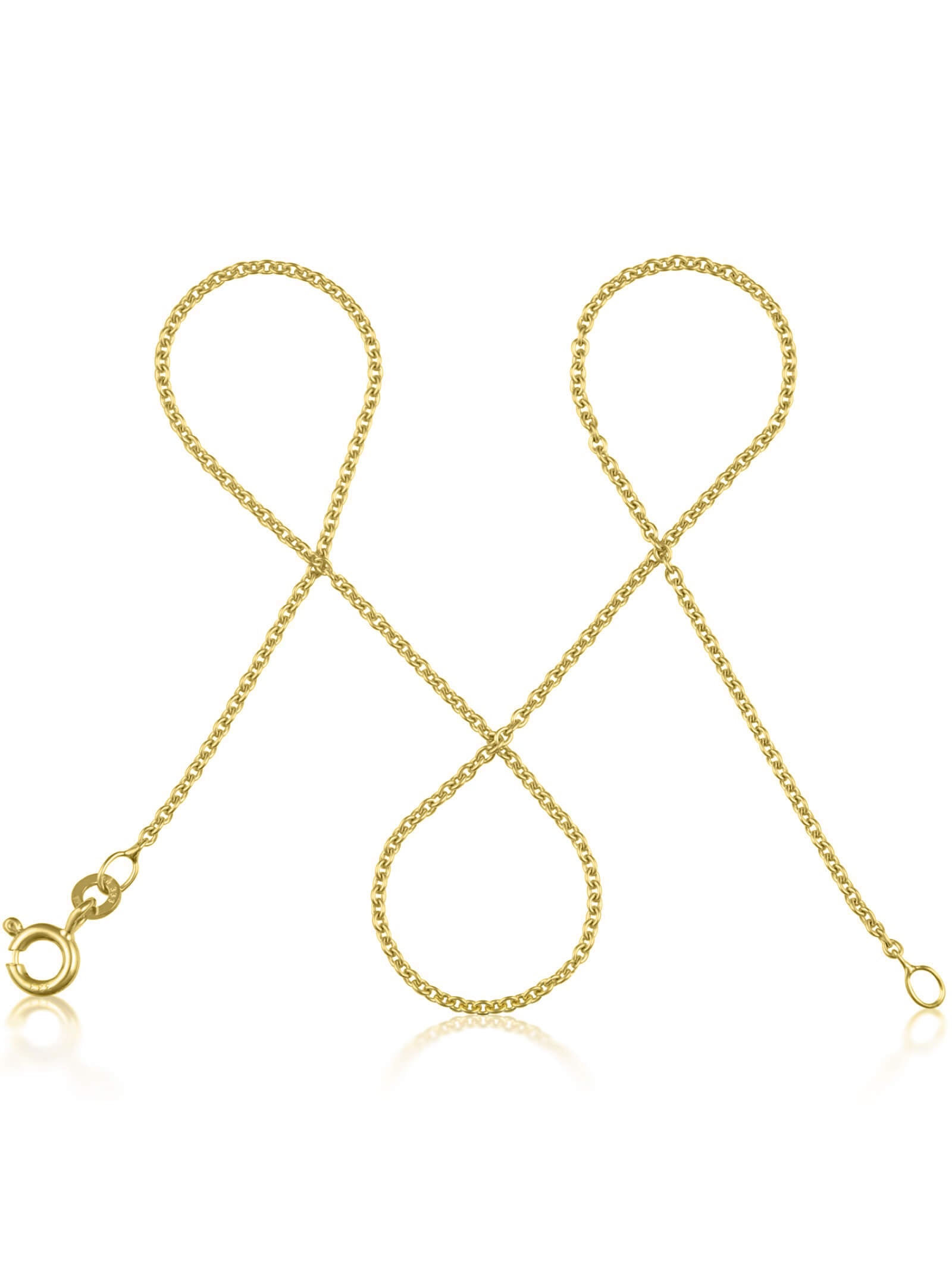 Ankerkette DELICATE Filigran Gold-0