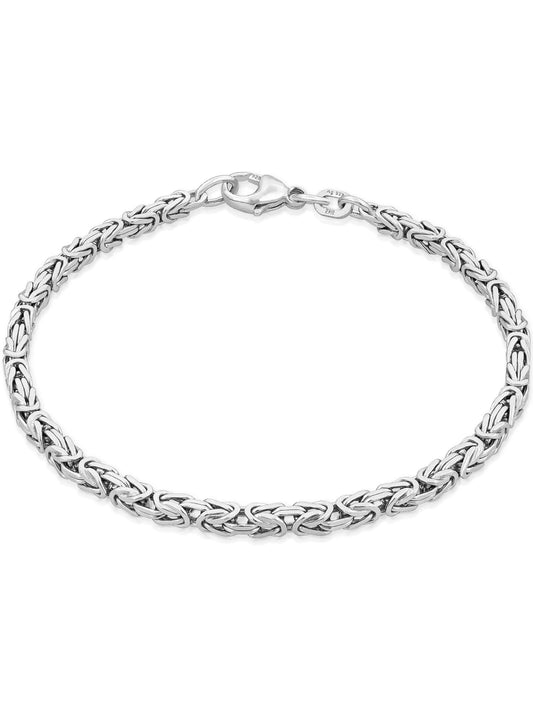 Armband Königskette 2,8 mm Silber-0