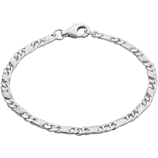 Armband Dollarkette 5,4 mm Silber-0