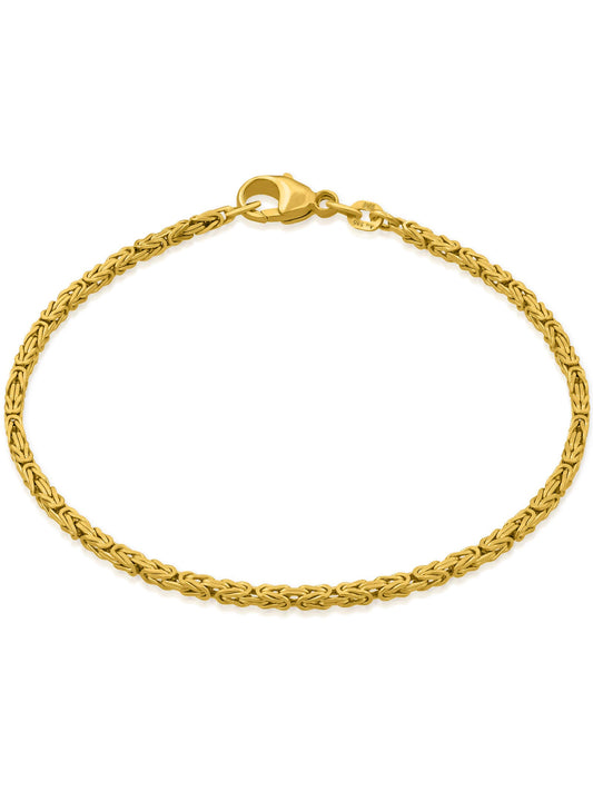 Armband Königskette ROYAL Dezent Echtgold-0