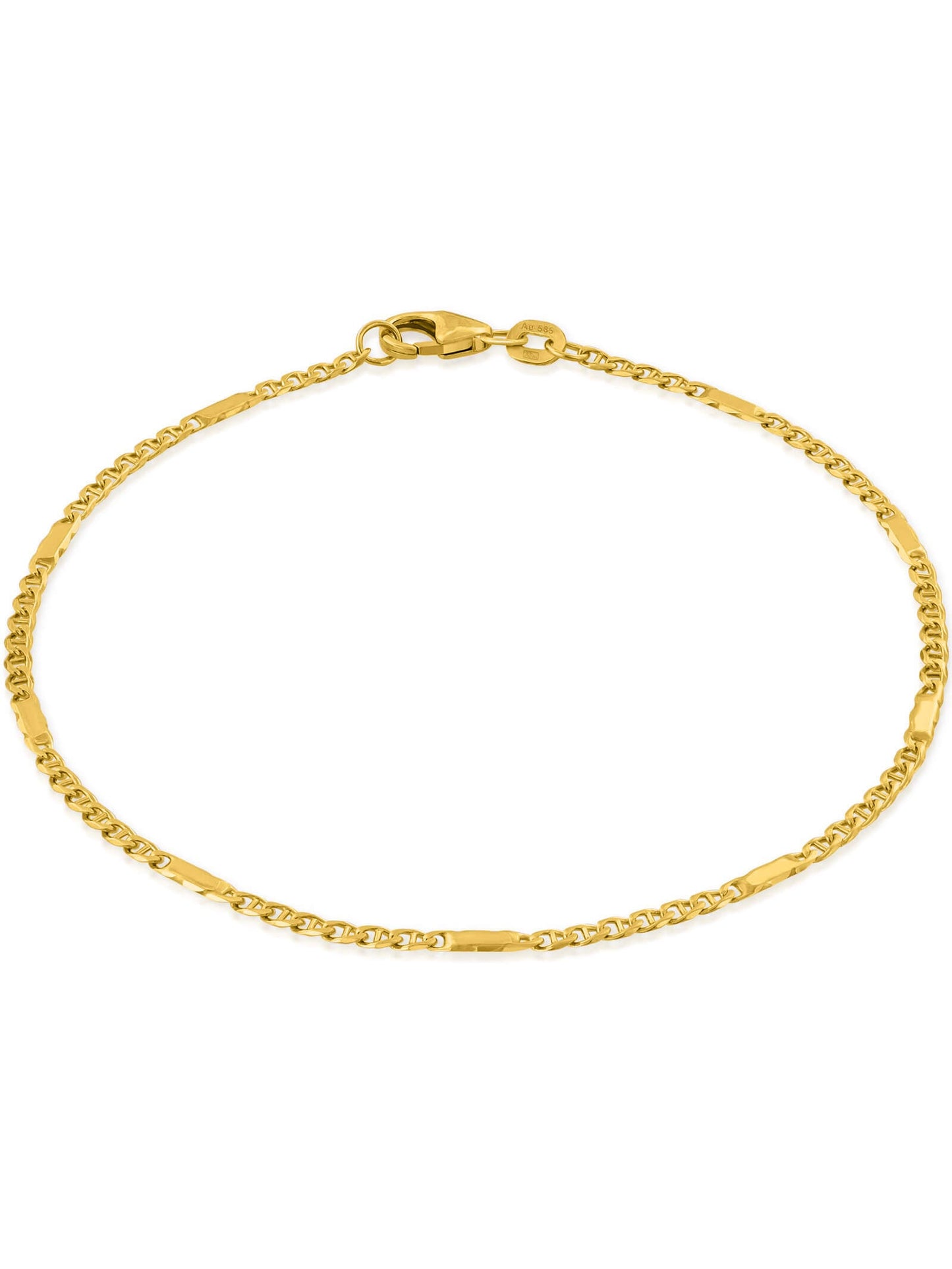 Armband Panzerkette TIMELESS 14k Echtgold-0
