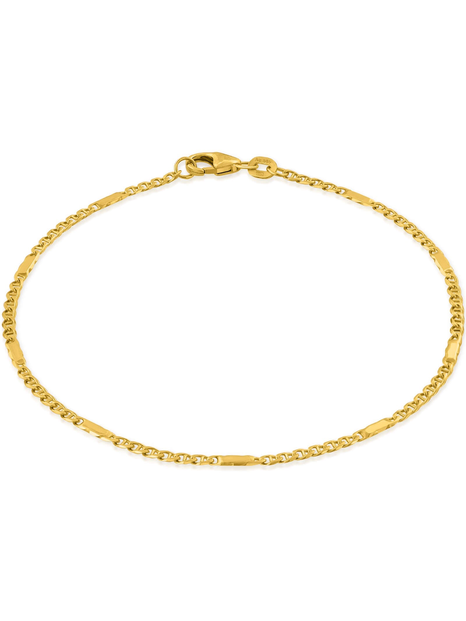 Armband Panzerkette TIMELESS 14k Echtgold-0
