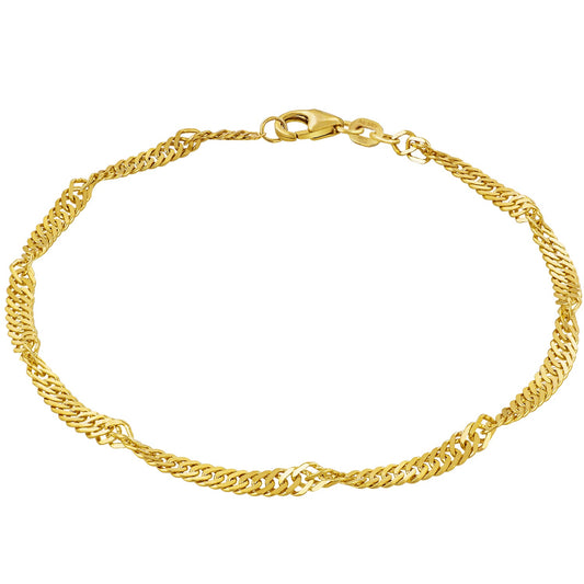 Armband Singapurkette SINGAPORE Original 14k Echtgold-0