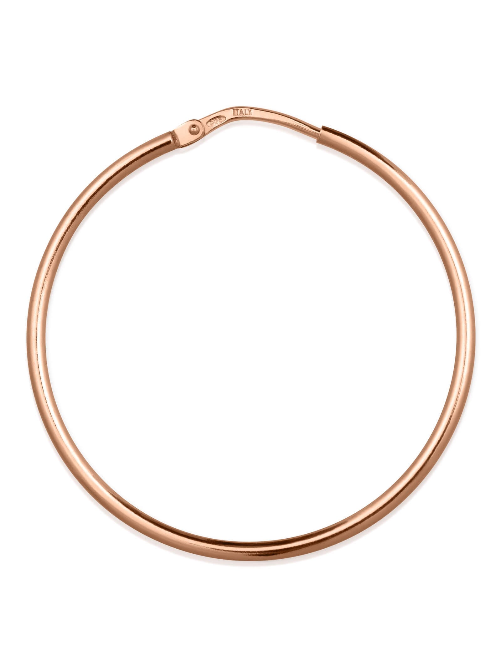 Kreis Creolen HOOP Klassisch Roségold Vergoldet-0