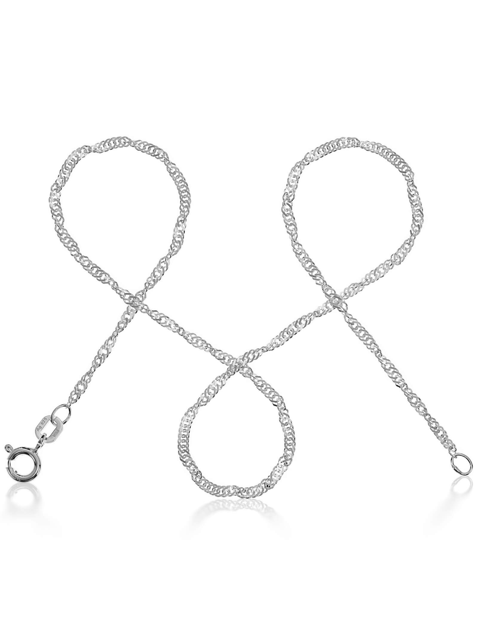 Singapurkette SINGAPORE Elegant Silber-0