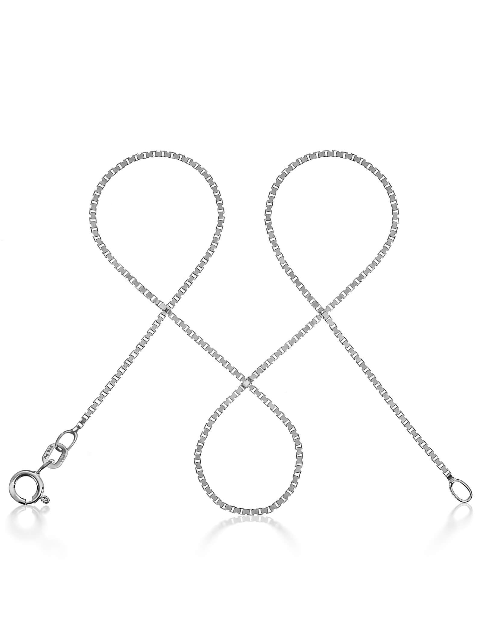Venezianerkette VENICE Zart Silber-0