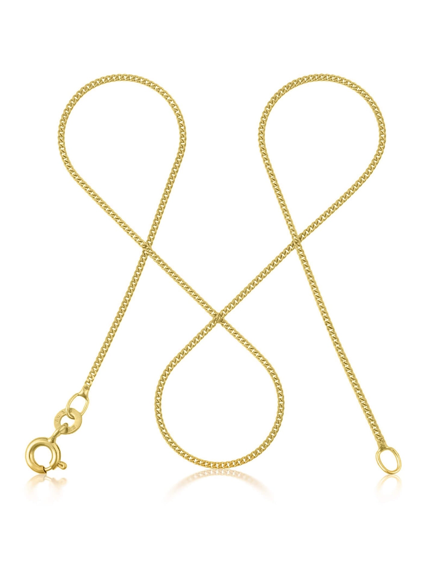 Panzerkette TIMELESS Zierlich 8k Gold-0