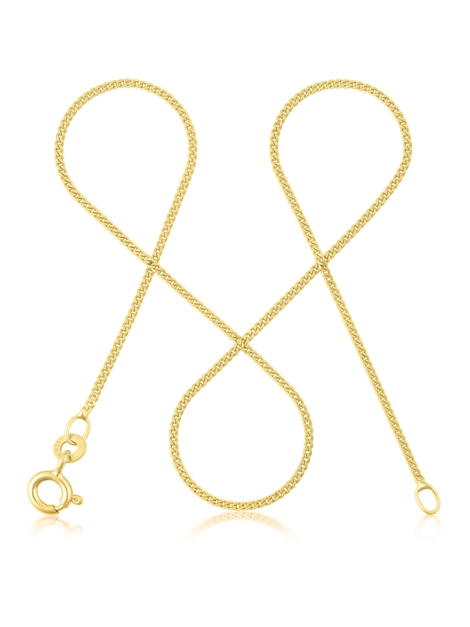Panzerkette TIMELESS Zart 8k Gold-0