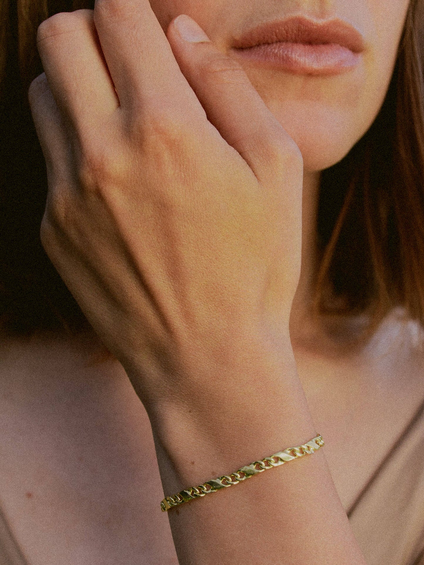 Armband Dollarkette PRESTIGE Original 8k Gold-1