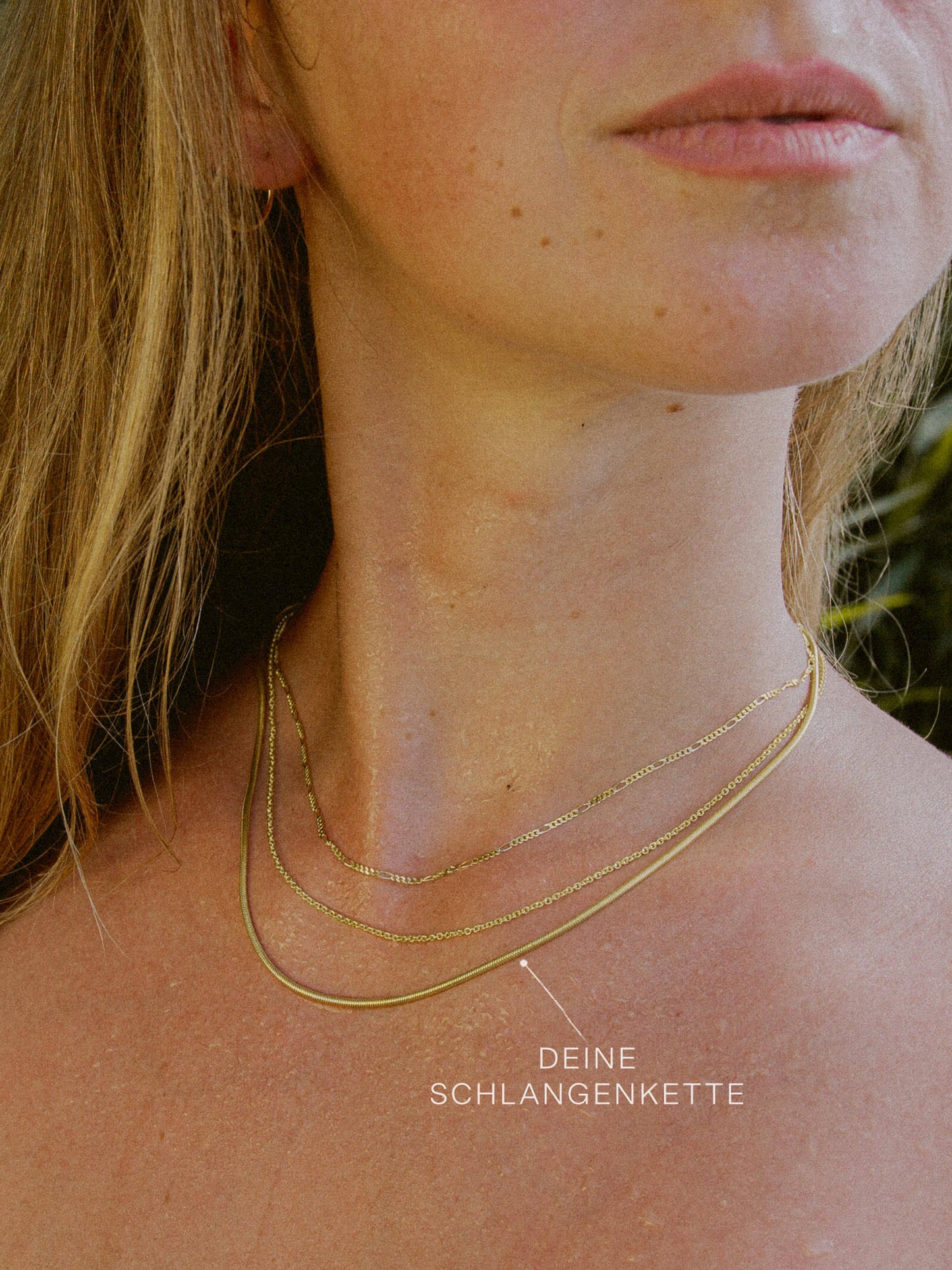 Schlangenkette ETERNITY Fein 8k Gold-1