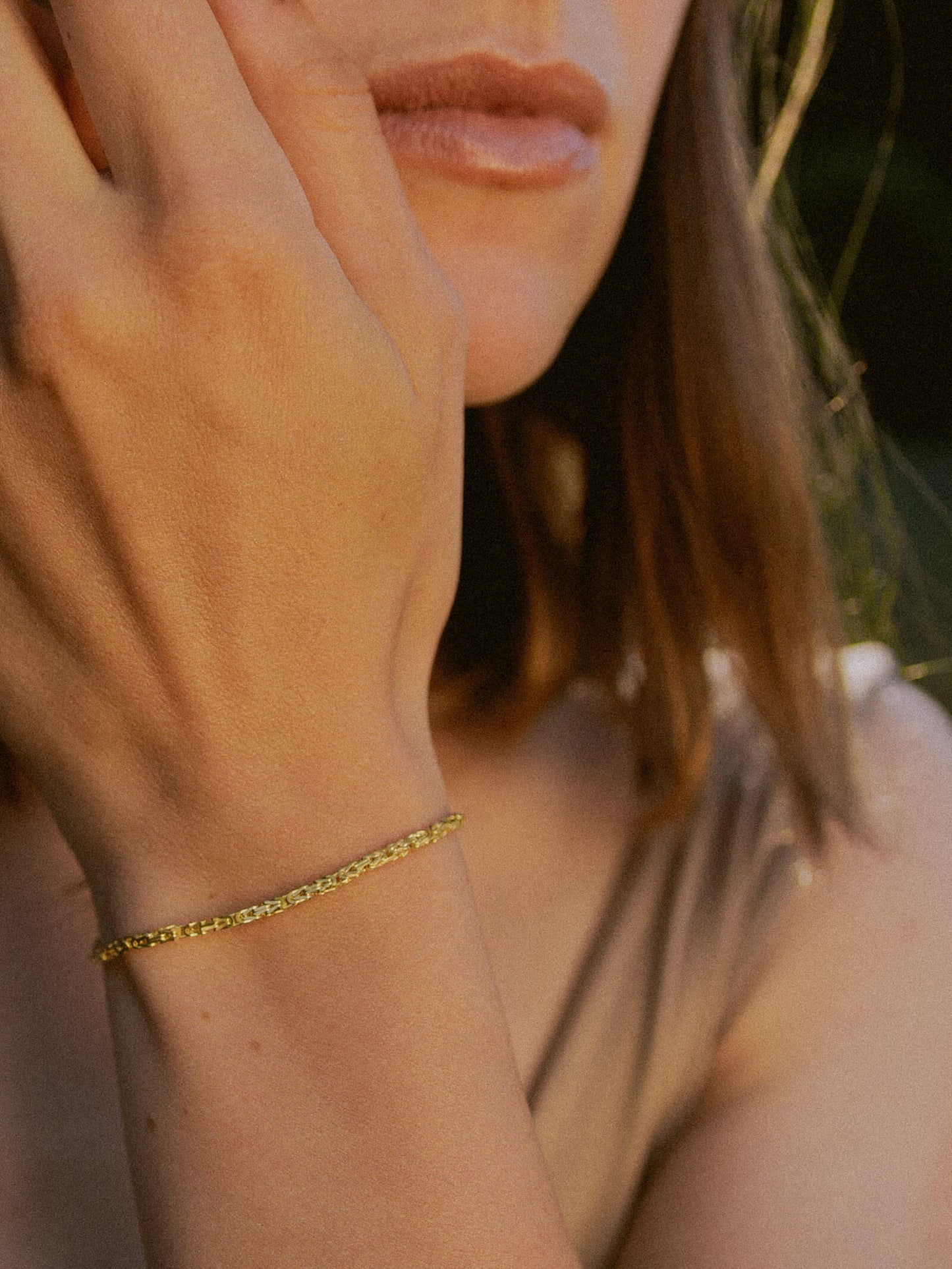 Armband Königskette ROYAL Dezent Echtgold-1