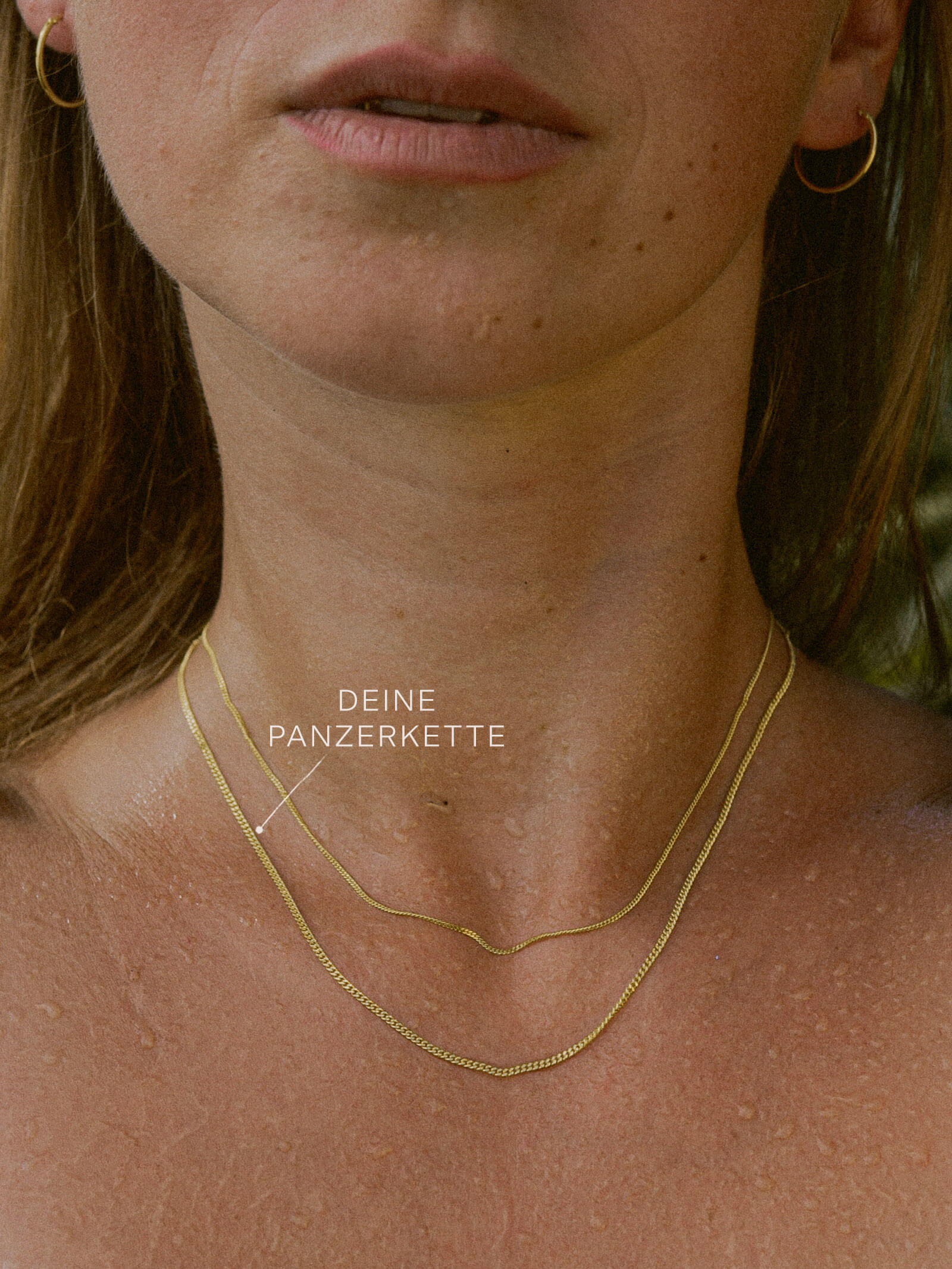 Panzerkette TIMELESS Dezent 8k Gold-1