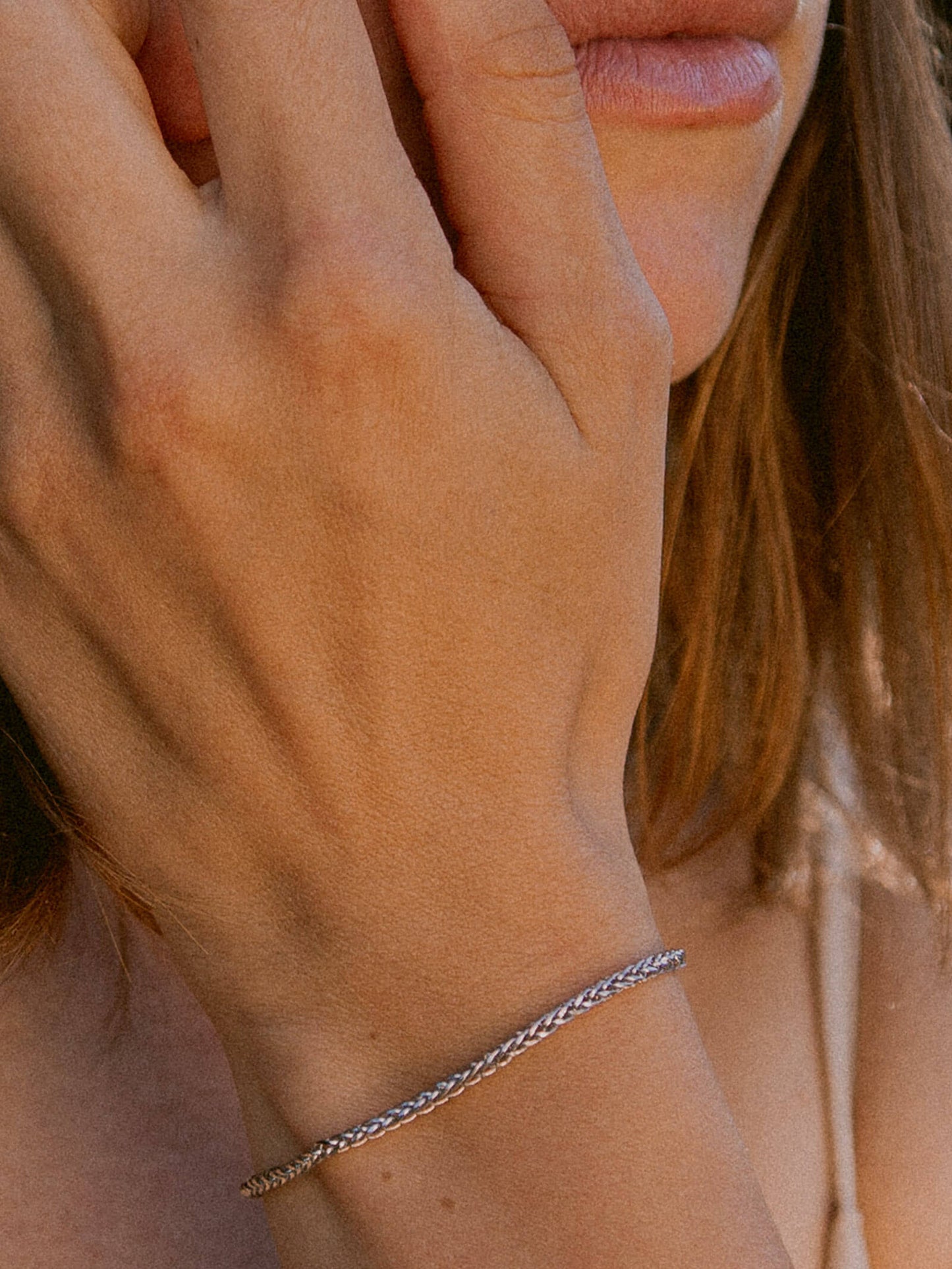 Armband Bingokette BLISS 14k Weißgold-1