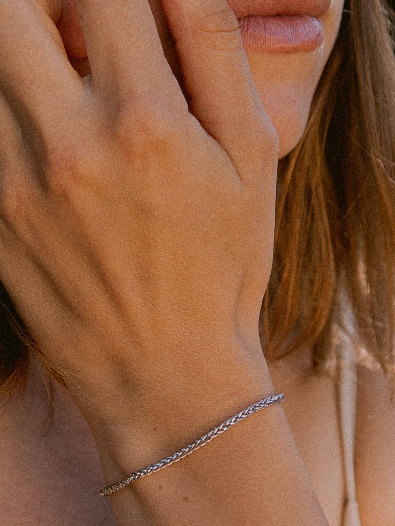 Armband Bingokette BLISS 14k Weißgold-1
