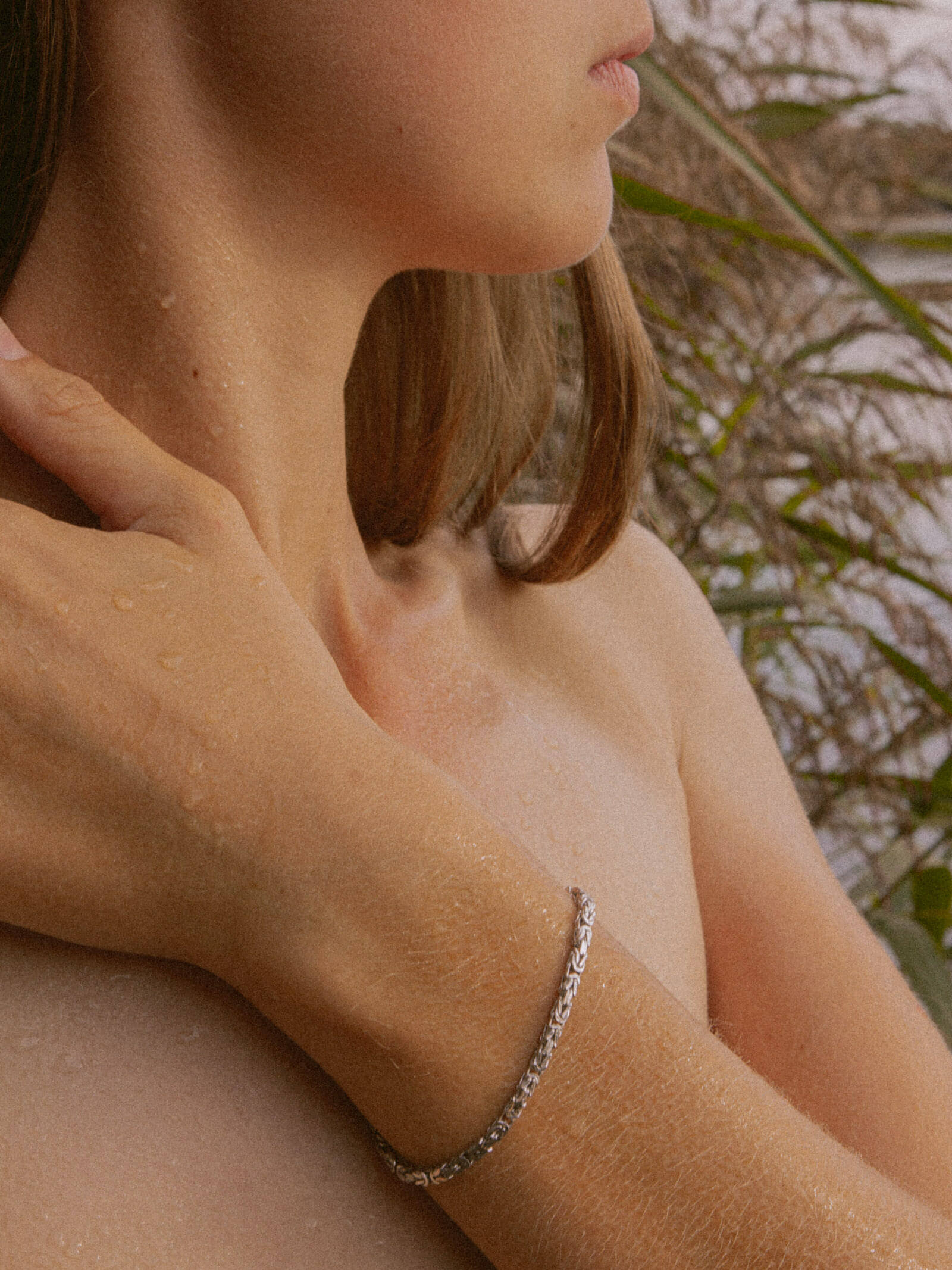 Armband Königskette 2,8 mm Rhodiniert Silber-2