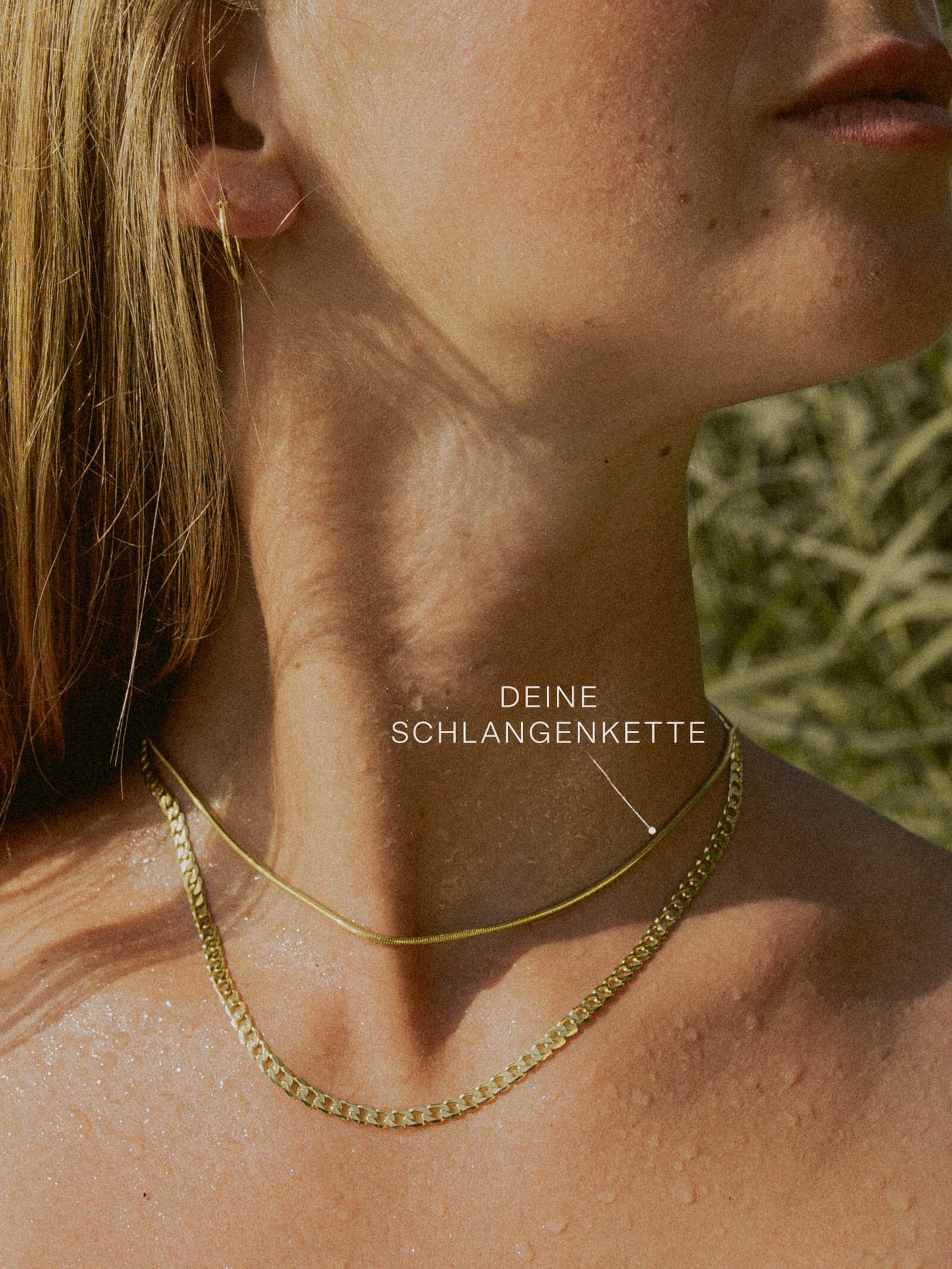 Schlangenkette ETERNITY Filigran 8k Gold-2