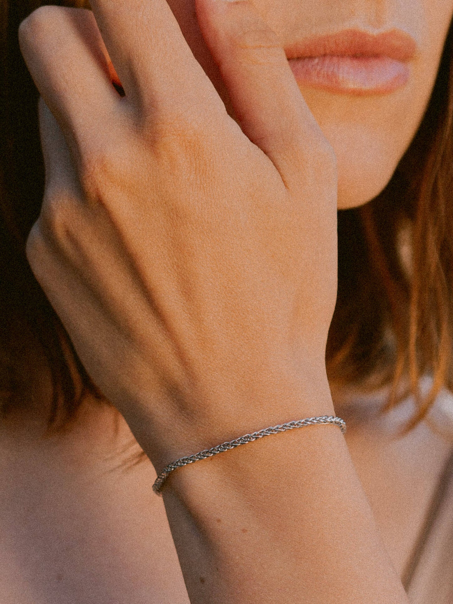 Armband Bingokette BLISS 14k Weißgold-2