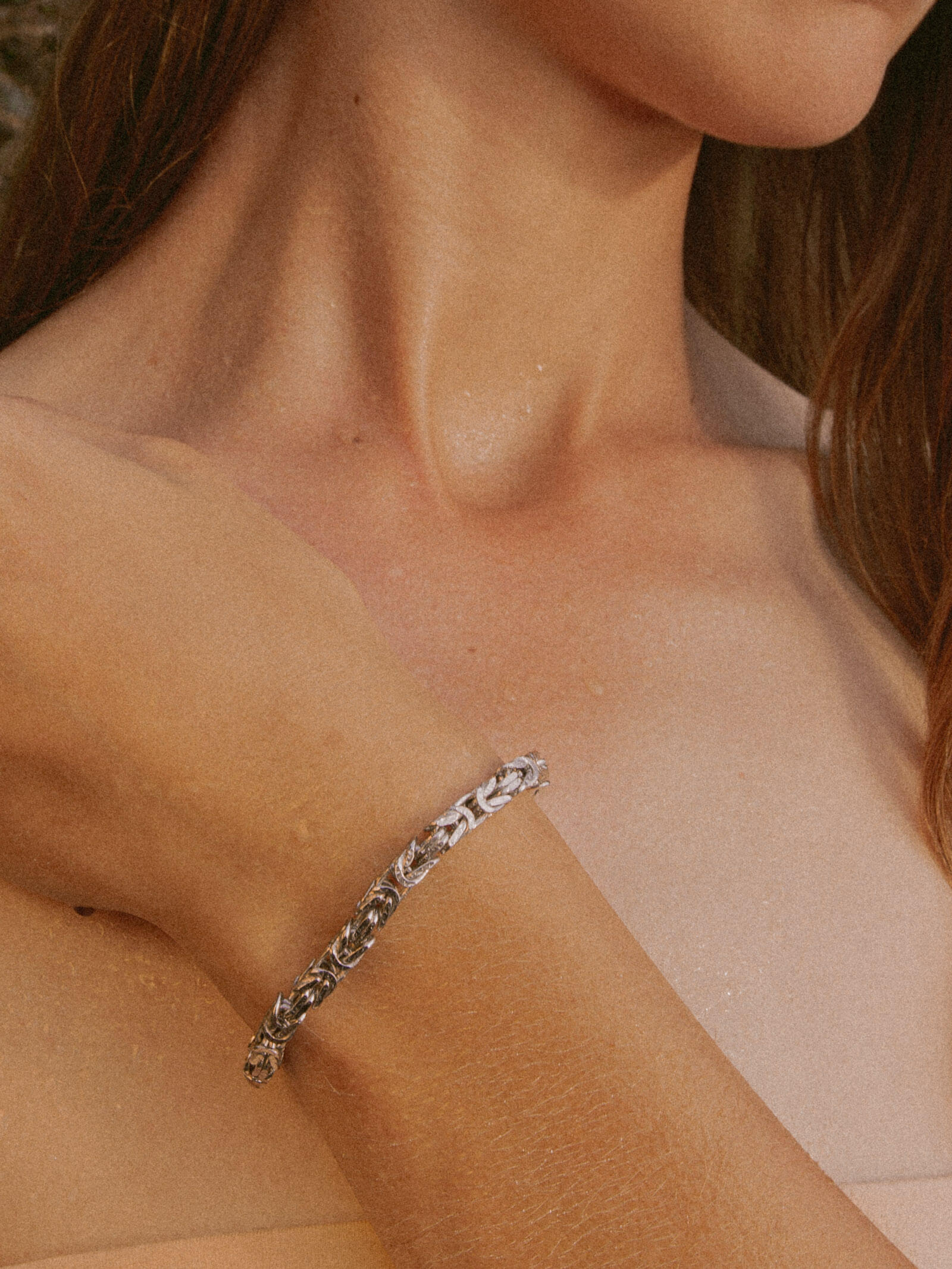Armband Königskette ROYAL Modern Silber Rhodiniert-1
