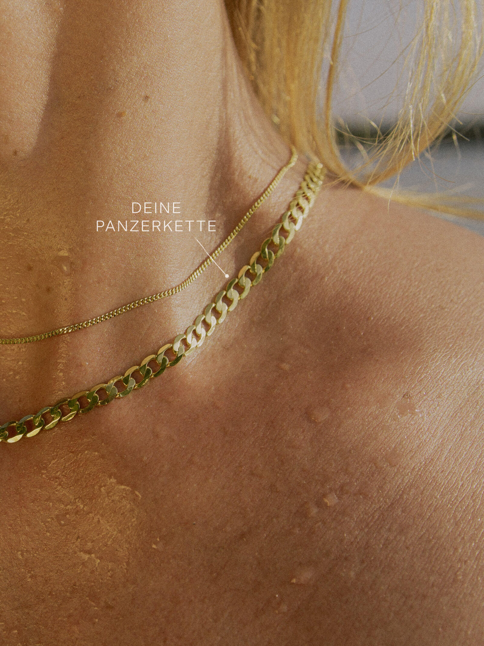 Panzerkette TIMELESS Monumental 8k Gold-4