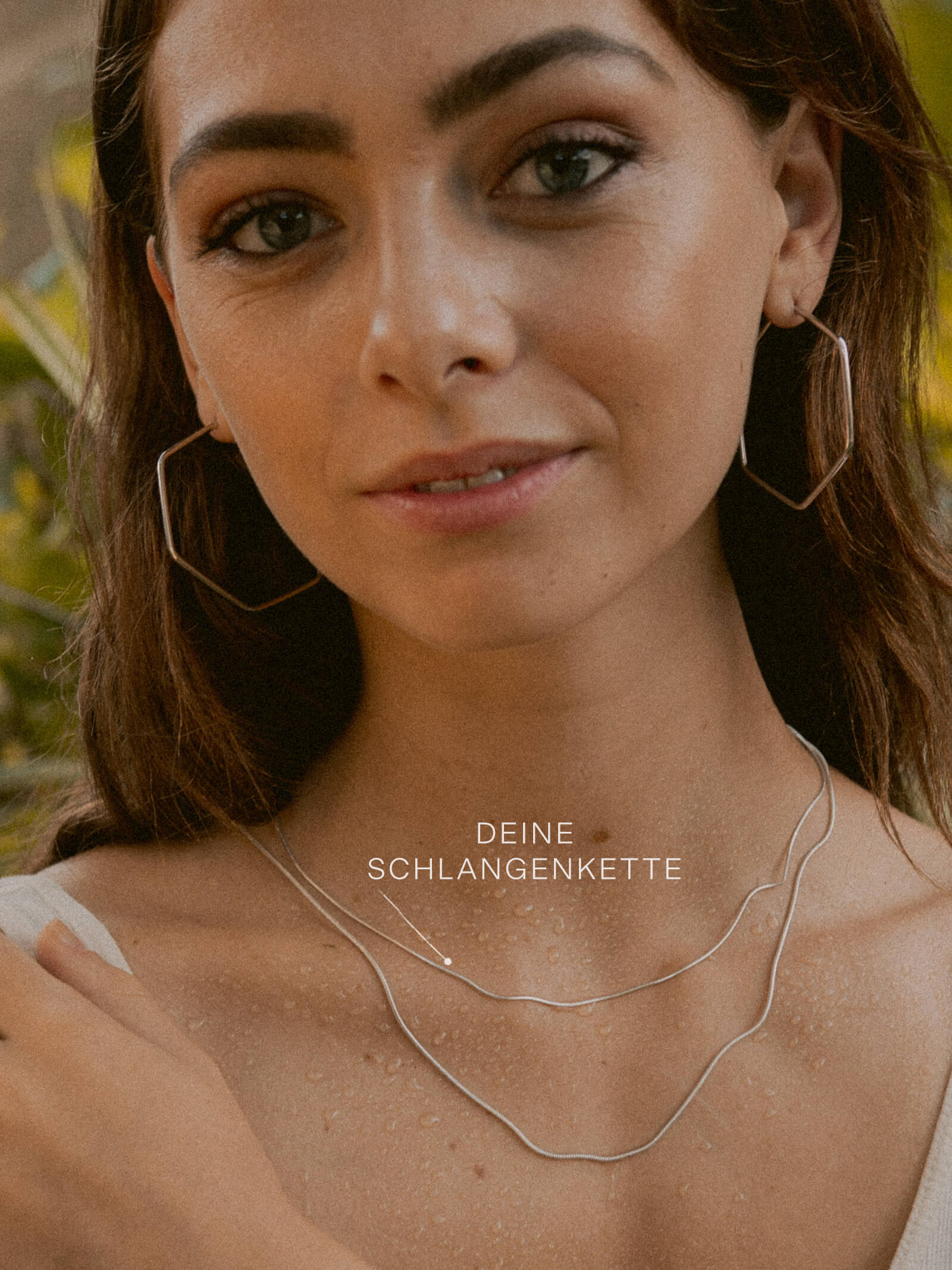 Schlangenkette ETERNITY Hauchzart Silber-4