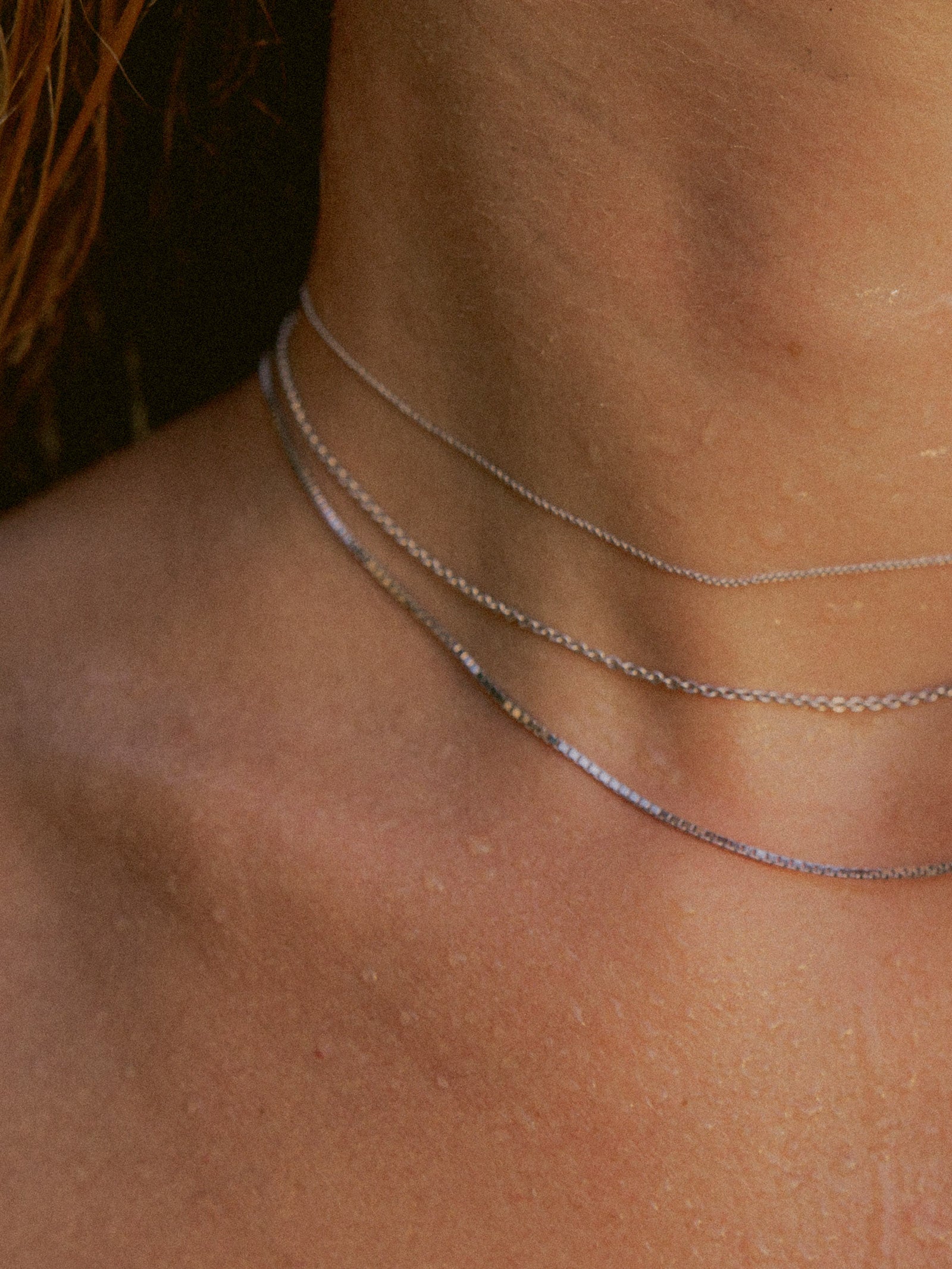 Ankerkette DELICATE Filigran 14k Weißgold-1