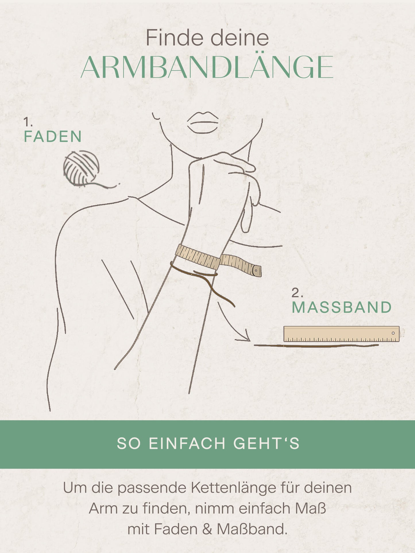 Armband Erbskette TENDER Modern 14k Echtgold-3