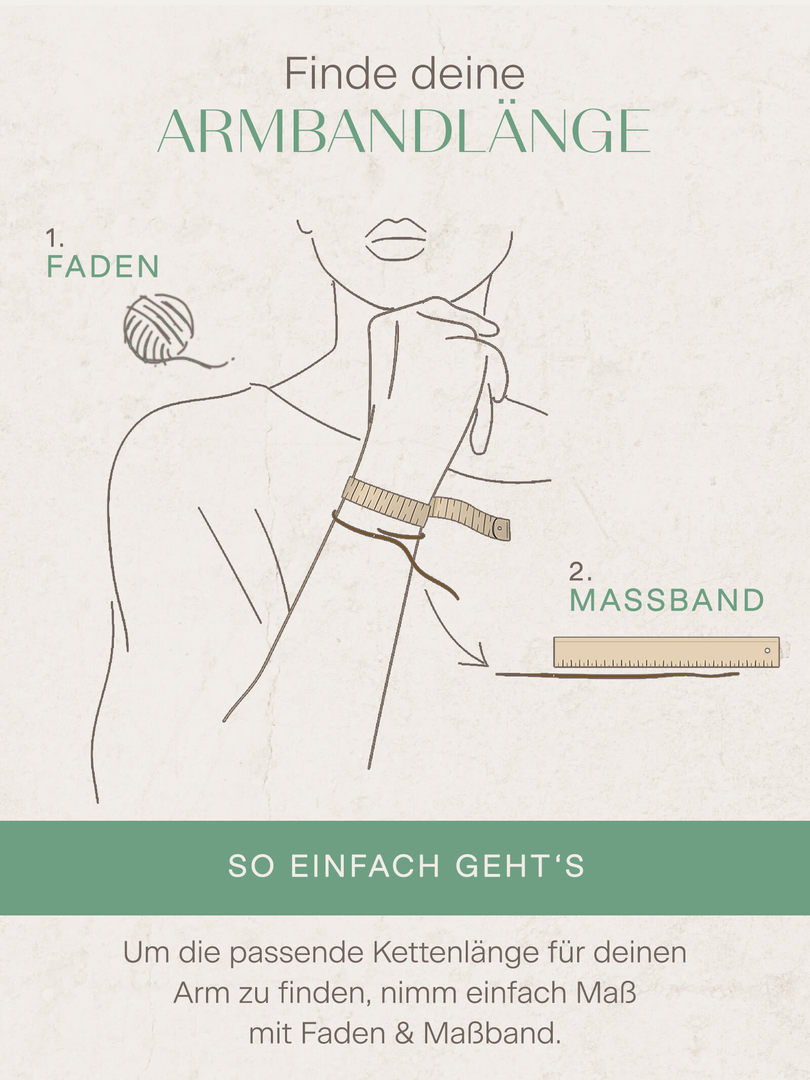 Armband Erbskette TENDER Modern 14k Echtgold-3