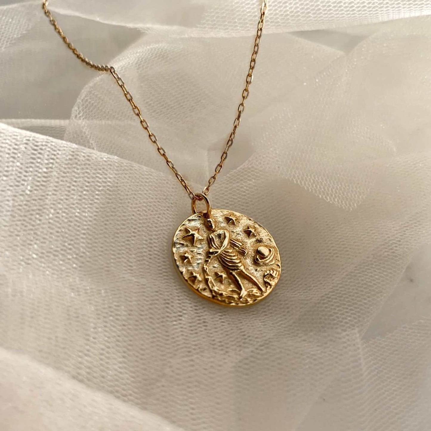 Aquarius Zodiac Necklace