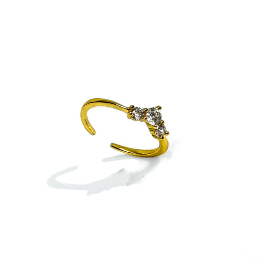 MARIE WISHBONE RING-0