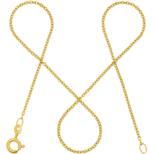 Ankerkette rund DELICATE Filigran 14k Echtgold-0