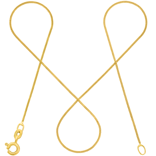 Panzerkette TIMELESS Hauchzart 14k Echtgold-0