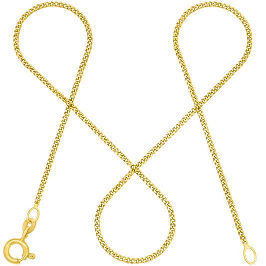 Panzerkette TIMELESS Minimalistisch 14k Echtgold-0
