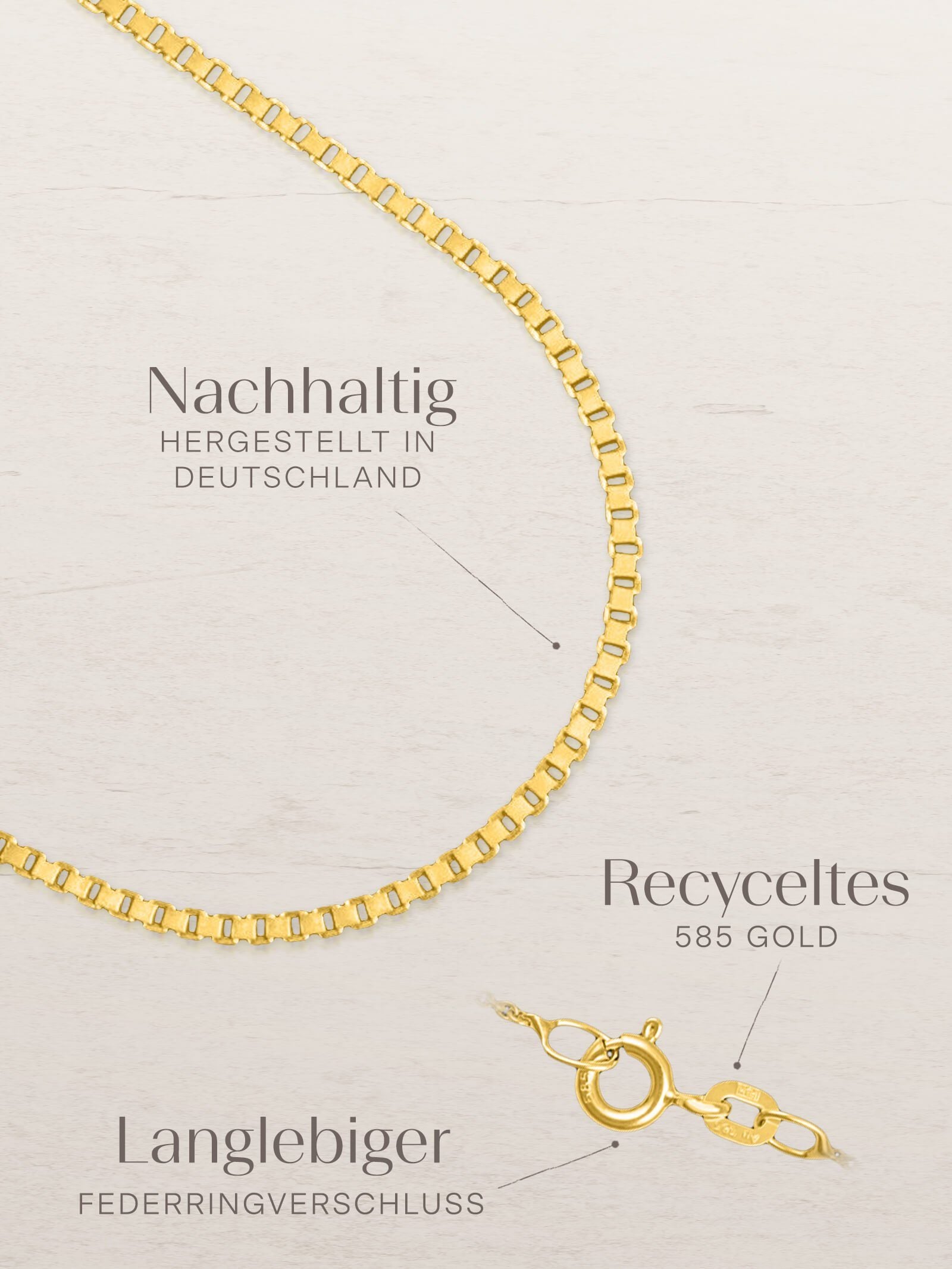 Venezianerkette VENICE Hauchzart 14k Echtgold-4