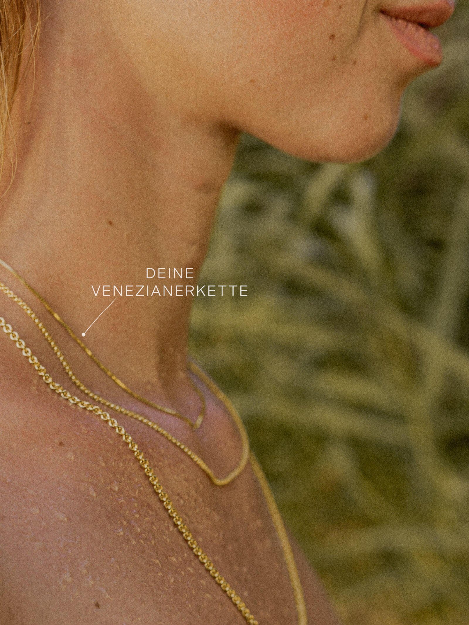 Venezianerkette VENICE Hauchzart 14k Echtgold-2