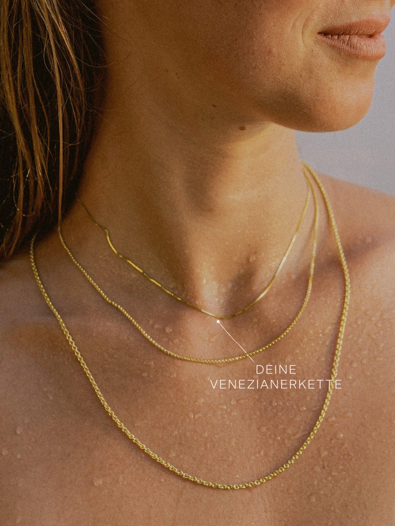 Venezianerkette VENICE Hauchzart 14k Echtgold-3