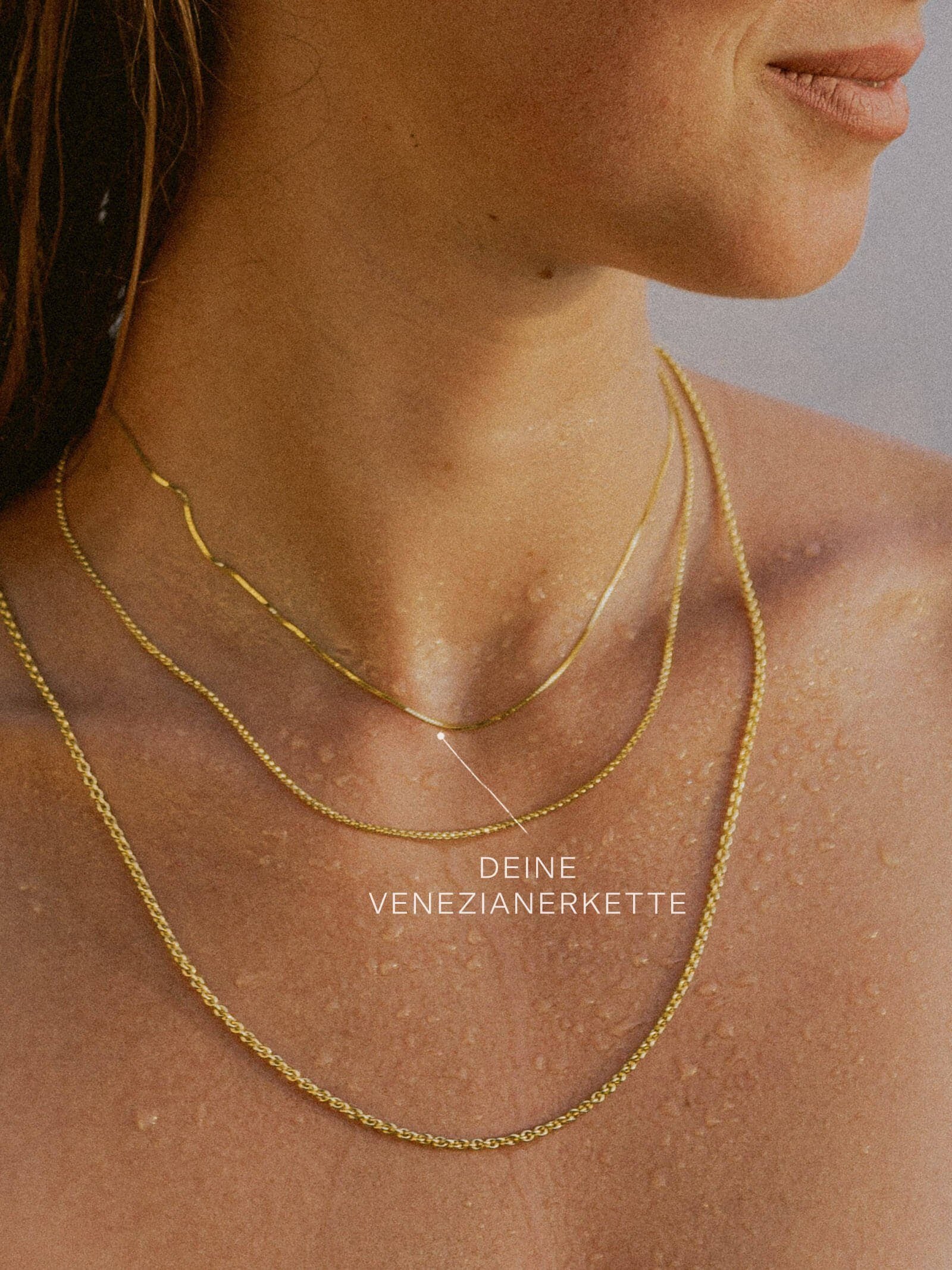 Venezianerkette VENICE Hauchzart 14k Echtgold-1